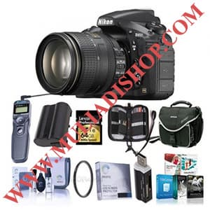 Nikon D810 DSLR and 24_120mm VR Lense and Premium Kit